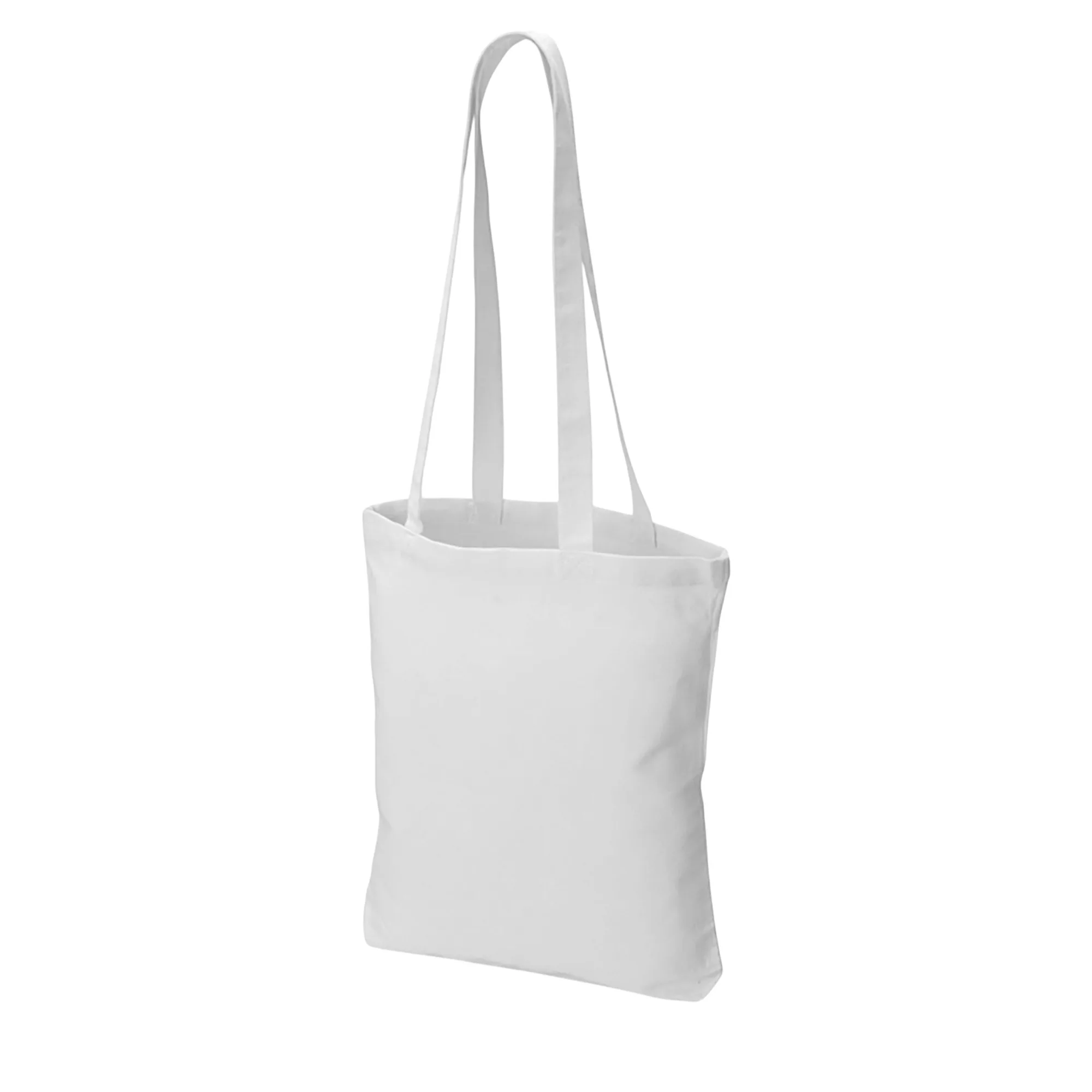Сумка из плотного хлопка «Carryme 220», 220 г/м2, белый с логотипом СПб - фото № 3
