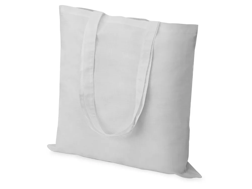 Сумка из хлопка «Carryme 105», 105 г/м2, белый с логотипом СПб - фото № 2