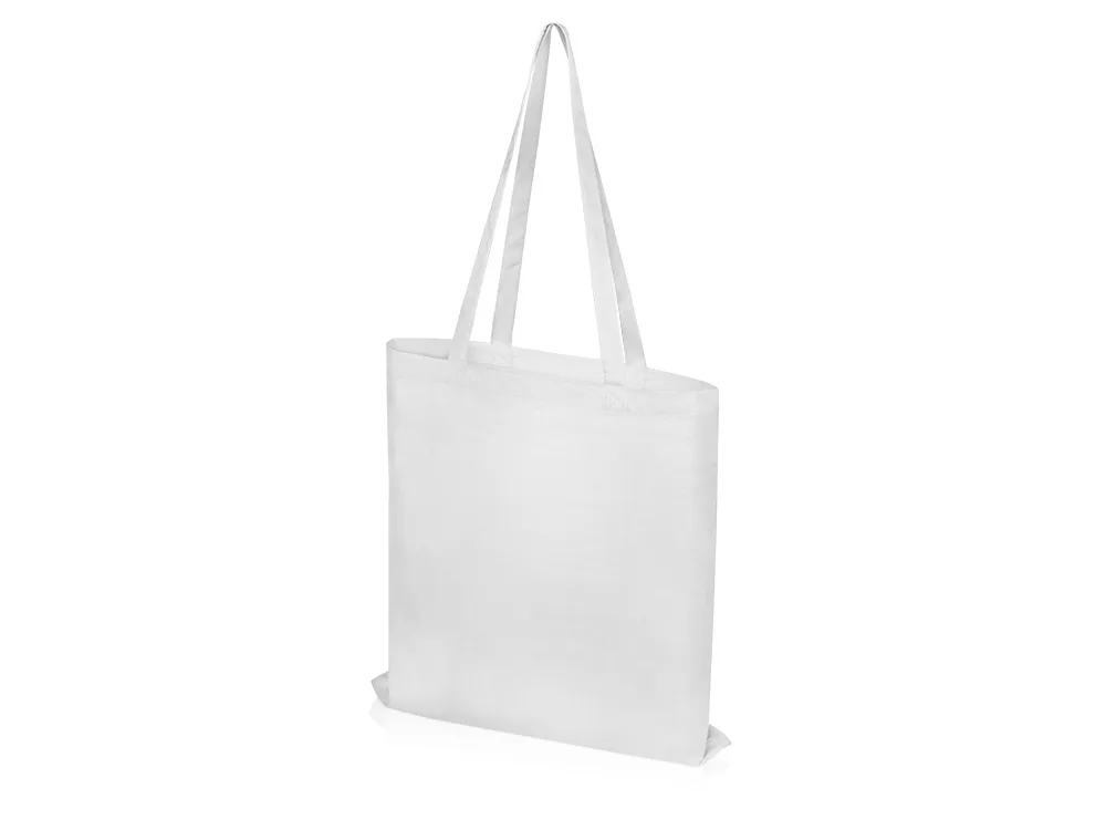 Сумка из хлопка «Carryme 105», 105 г/м2, белый с логотипом СПб - фото № 3