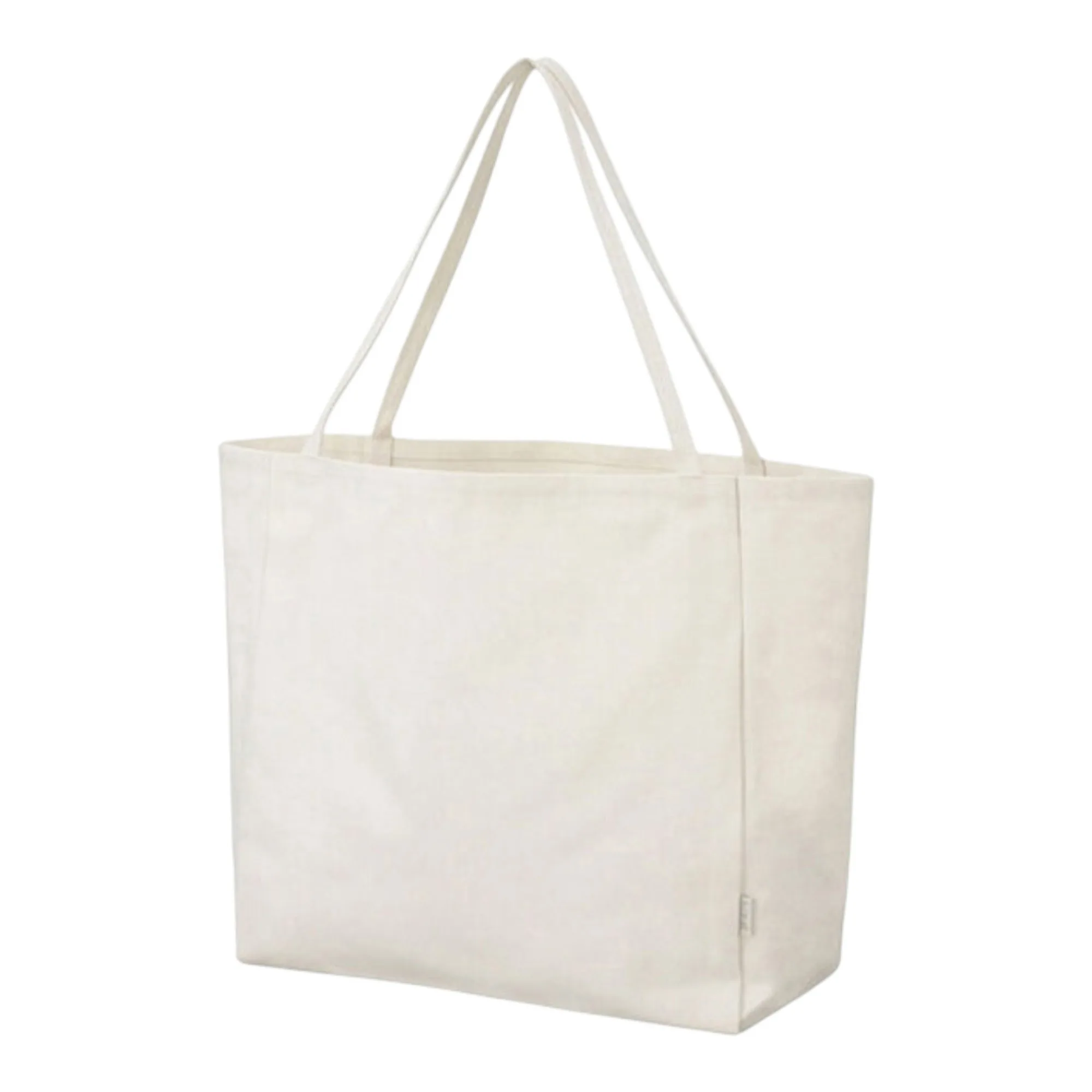 Шоппер-оверсайз «Grossbag» из переработанного хлопка, 340 г/м2, натуральный с логотипом СПб - фото № 2