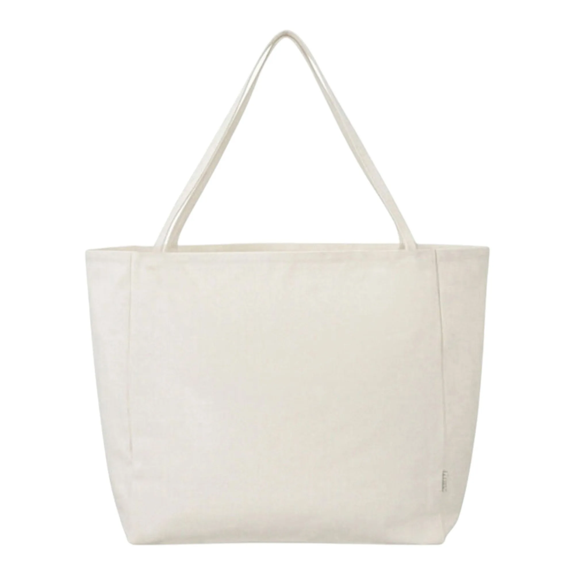 Шоппер-оверсайз «Grossbag» из переработанного хлопка, 340 г/м2, натуральный с логотипом СПб - фото № 4