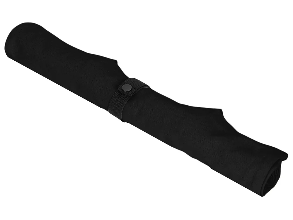 Сумка Fixy из переработанного хлопка 220 г/м2 с фиксирующей лентой, черный с логотипом СПб - фото № 13