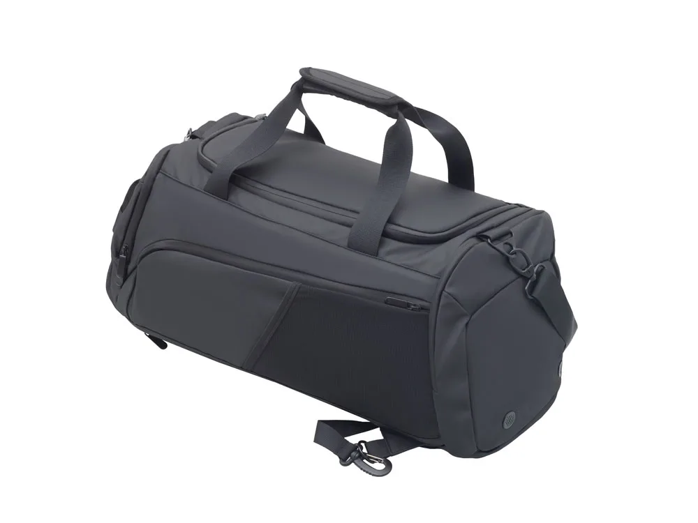 Рюкзак-спортивная сумка Duffle, черный с логотипом СПб - фото № 13