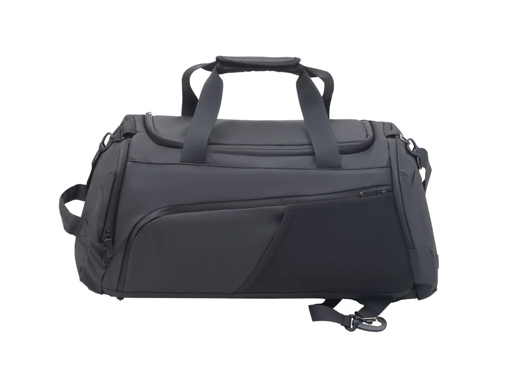 Рюкзак-спортивная сумка Duffle, черный с логотипом СПб - фото № 19