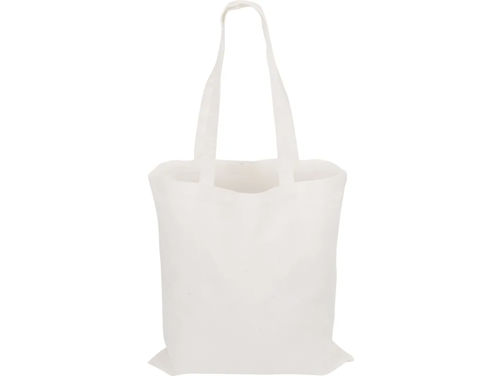 Сумка из хлопка «Carryme 140», 140 г/м2, белый с логотипом СПб - фото № 4