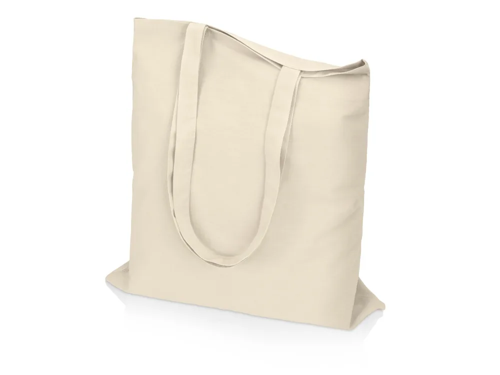 Сумка из хлопка «Carryme 140», 140 г/м2, натуральный с логотипом СПб - фото № 2