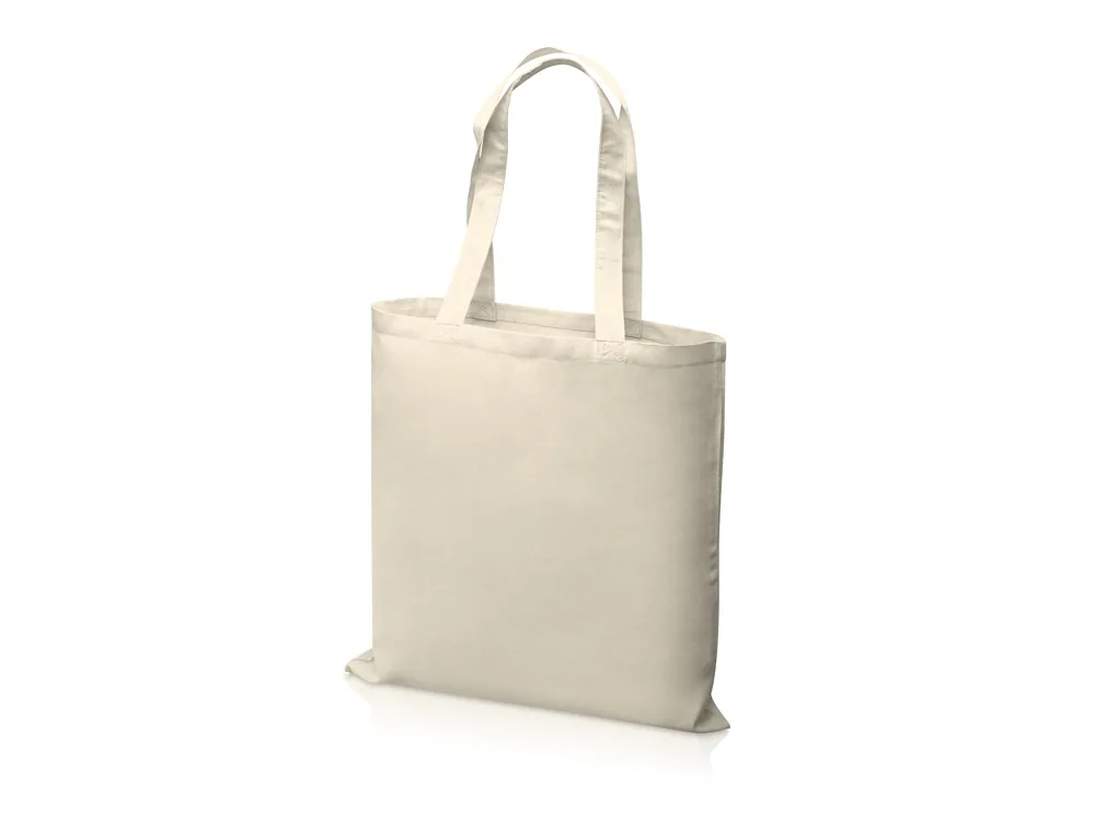 Сумка из хлопка «Carryme 140», 140 г/м2, натуральный с логотипом СПб - фото № 3