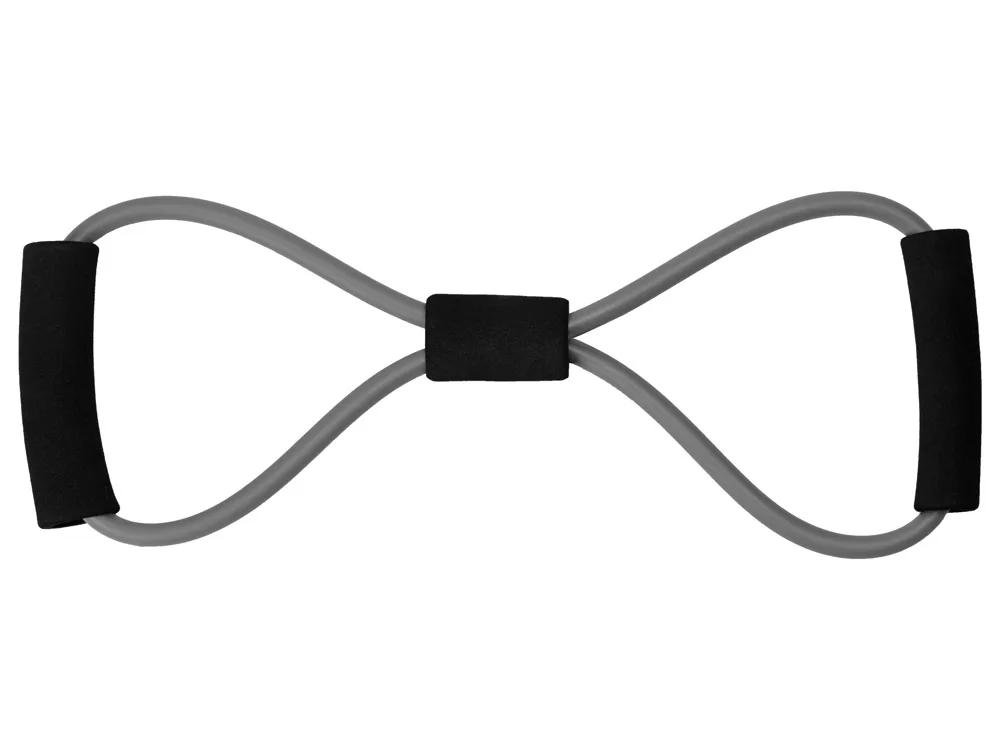 Эспандер универсальный «Infina», серый/черный с логотипом СПб - фото № 3