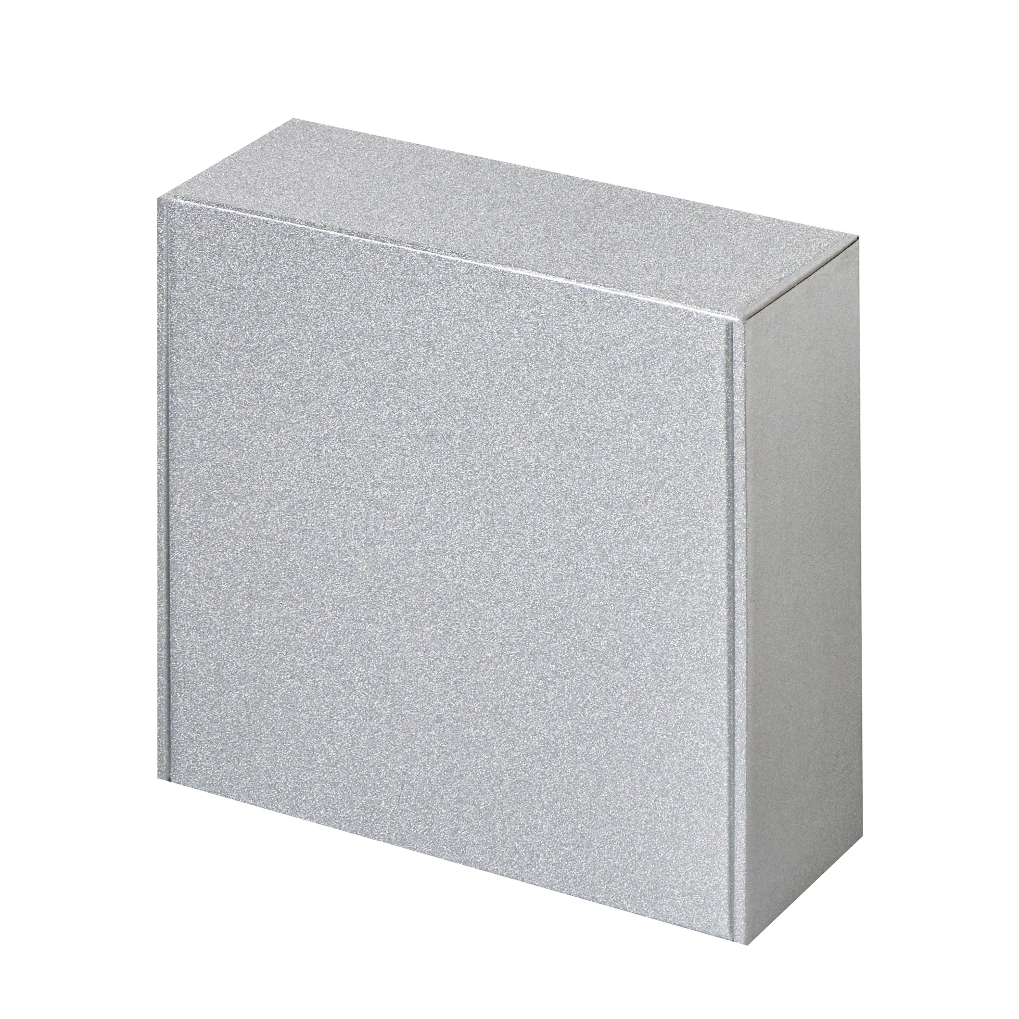 Подарочная коробка «Блеск», серебристый с логотипом СПб - фото № 5